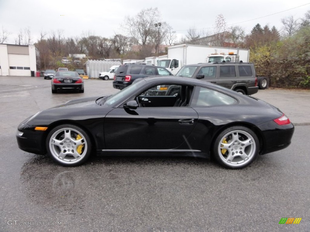 Black 2005 Porsche 911 Carrera S Coupe Exterior Photo #56908795