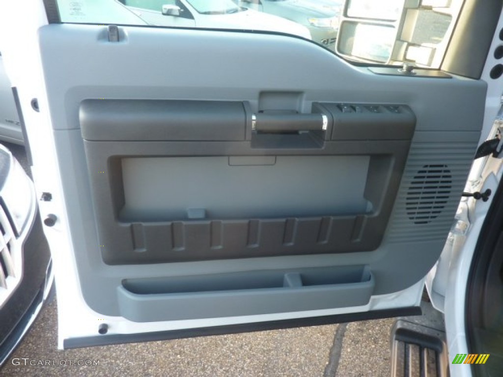 2012 Ford F350 Super Duty XL Crew Cab 4x4 Steel Door Panel Photo #56908831