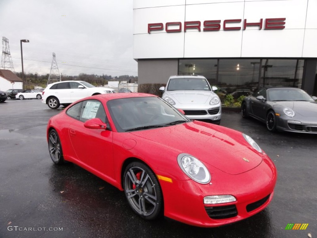 2012 911 Carrera S Coupe - Guards Red / Black photo #4