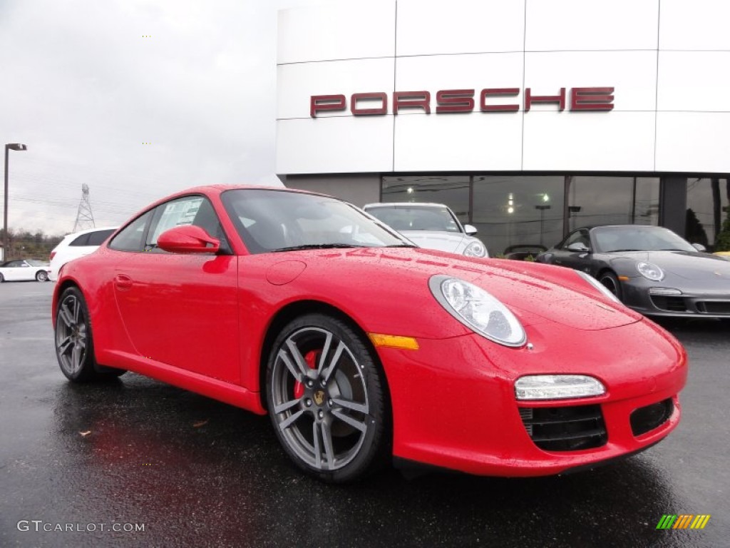 2012 911 Carrera S Coupe - Guards Red / Black photo #5