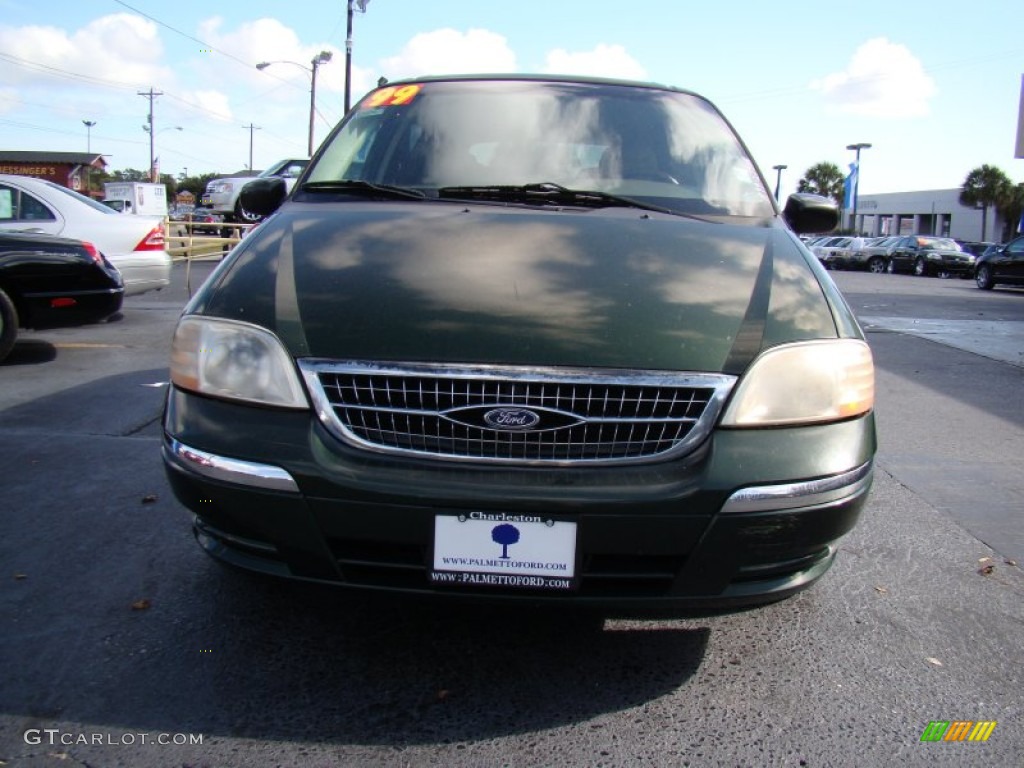 1999 Windstar SE - Woodland Green Metallic / Medium Parchment photo #4