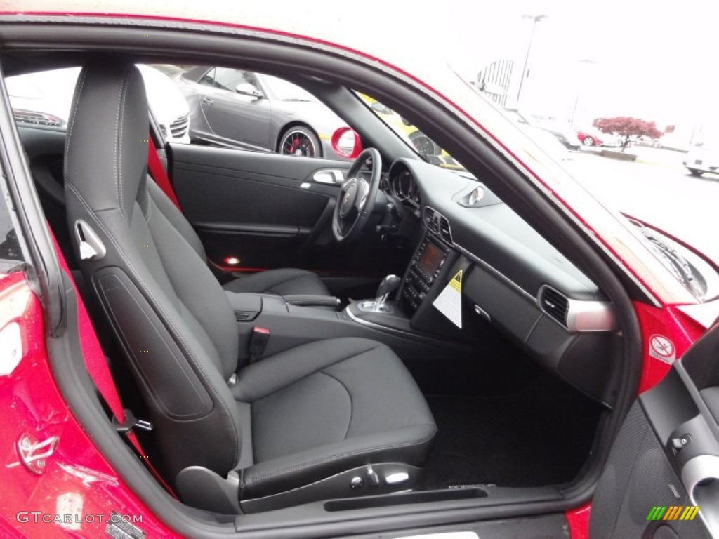 Black Interior 2012 Porsche 911 Carrera S Coupe Photo #56909443