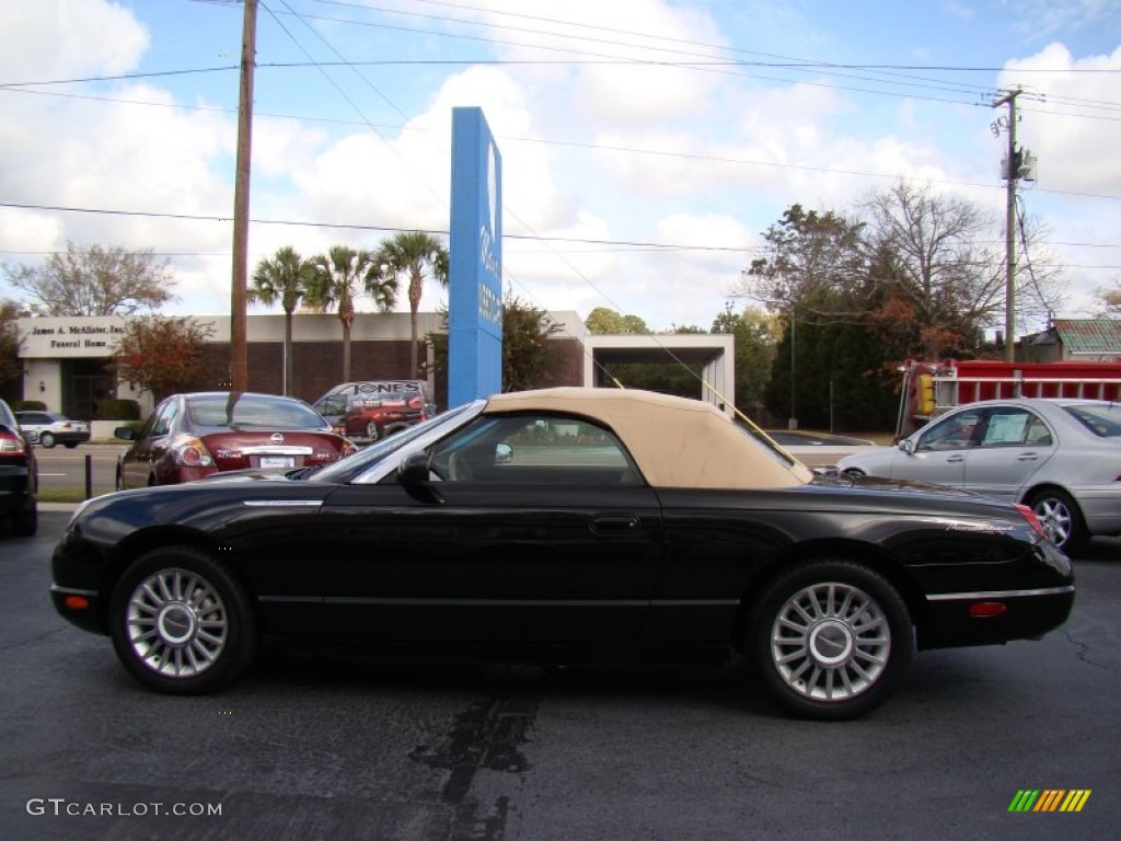 Evening Black 2005 Ford Thunderbird Deluxe Roadster Exterior Photo #56909764