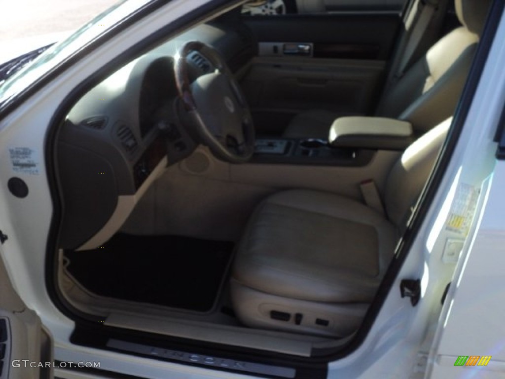 Beige Interior 2006 Lincoln LS V8 Photo #56911756