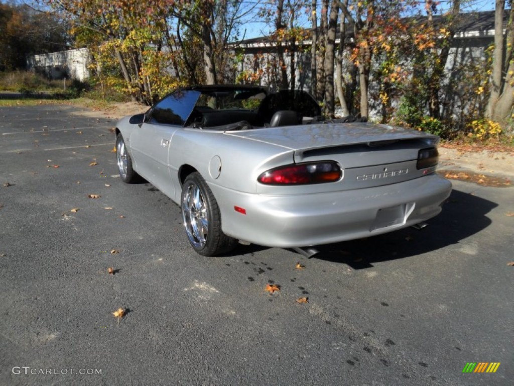 Sebring Silver Metallic 2002 Chevrolet Camaro Z28 SS Convertible ...