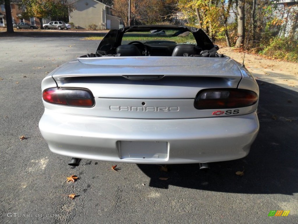 Sebring Silver Metallic 2002 Chevrolet Camaro Z28 SS Convertible ...