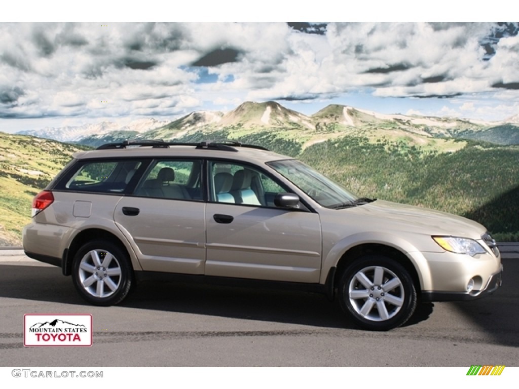 2009 Outback 2.5i Special Edition Wagon - Harvest Gold Metallic / Warm Ivory photo #1