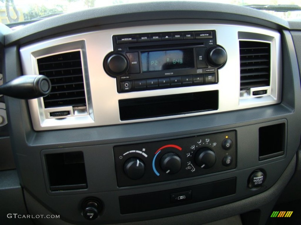2008 Dodge Ram 1500 Big Horn Edition Quad Cab Controls Photo #56912902