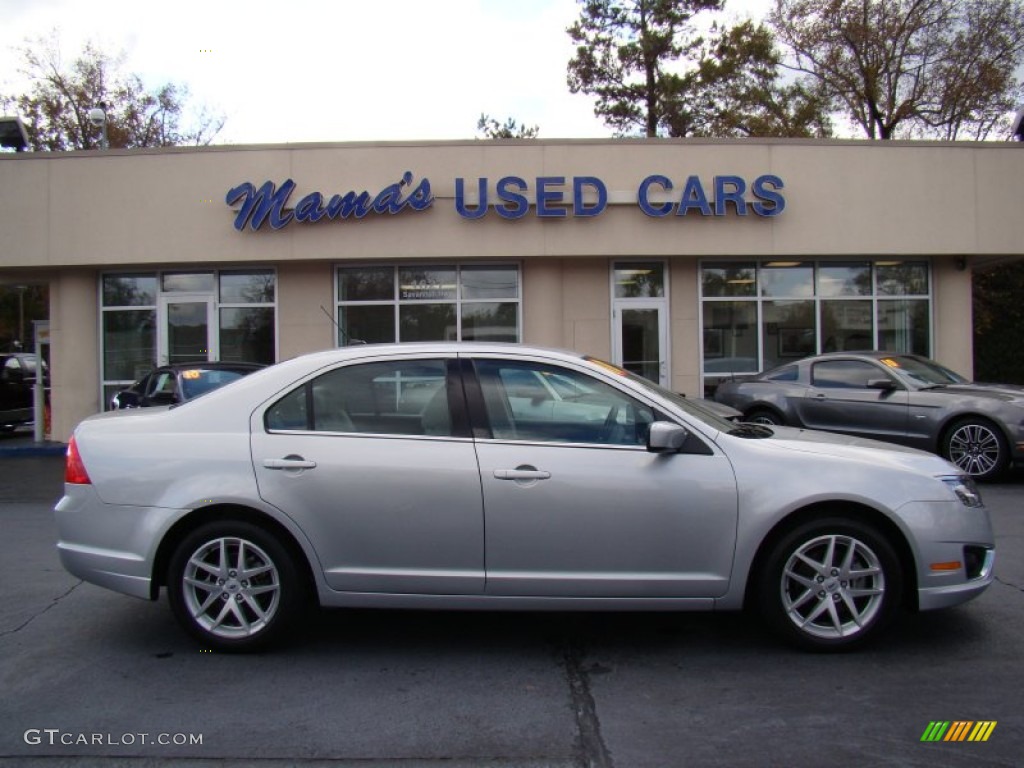 2010 Fusion SEL - Brilliant Silver Metallic / Medium Light Stone photo #1