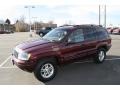 2002 Inferno Red Tinted Pearlcoat Jeep Grand Cherokee Laredo 4x4  photo #2