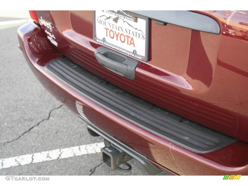 2002 Grand Cherokee Laredo 4x4 - Inferno Red Tinted Pearlcoat / Dark Slate Gray/Light Slate Gray photo #14