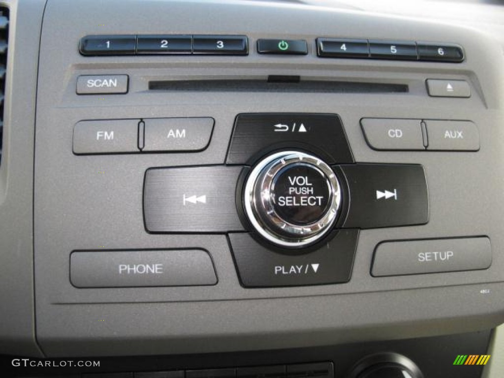 2012 Honda Civic EX Sedan Audio System Photos
