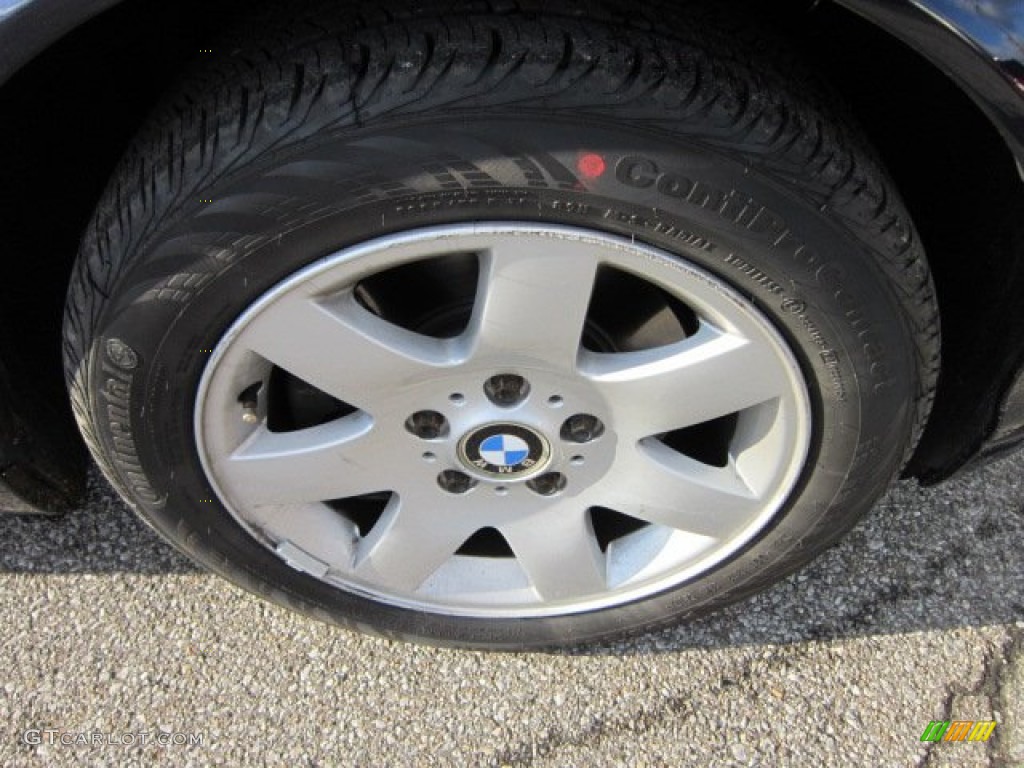 2001 3 Series 325i Sedan - Orient Blue Metallic / Grey photo #9