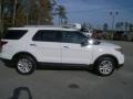 2011 White Suede Ford Explorer XLT  photo #4