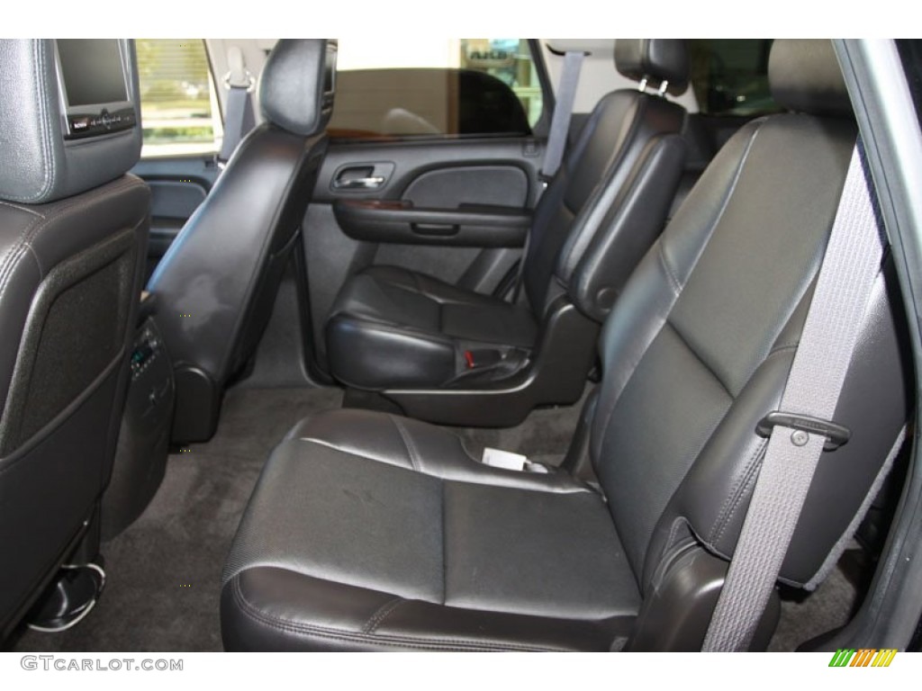 Ebony Interior 2009 Chevrolet Tahoe LTZ 4x4 Photo #56915995