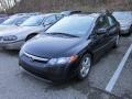 Nighthawk Black Pearl - Civic EX Sedan Photo No. 3