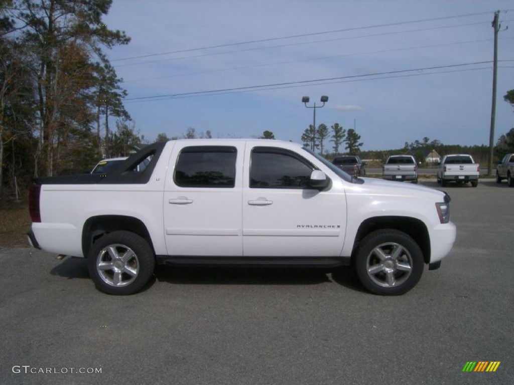Summit White 2007 Chevrolet Avalanche LT 4WD Exterior Photo #56917069