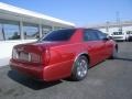 2002 Crimson Pearl Cadillac DeVille DTS  photo #8