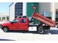 2002 Red Ford F350 Super Duty XL Crew Cab  photo #17