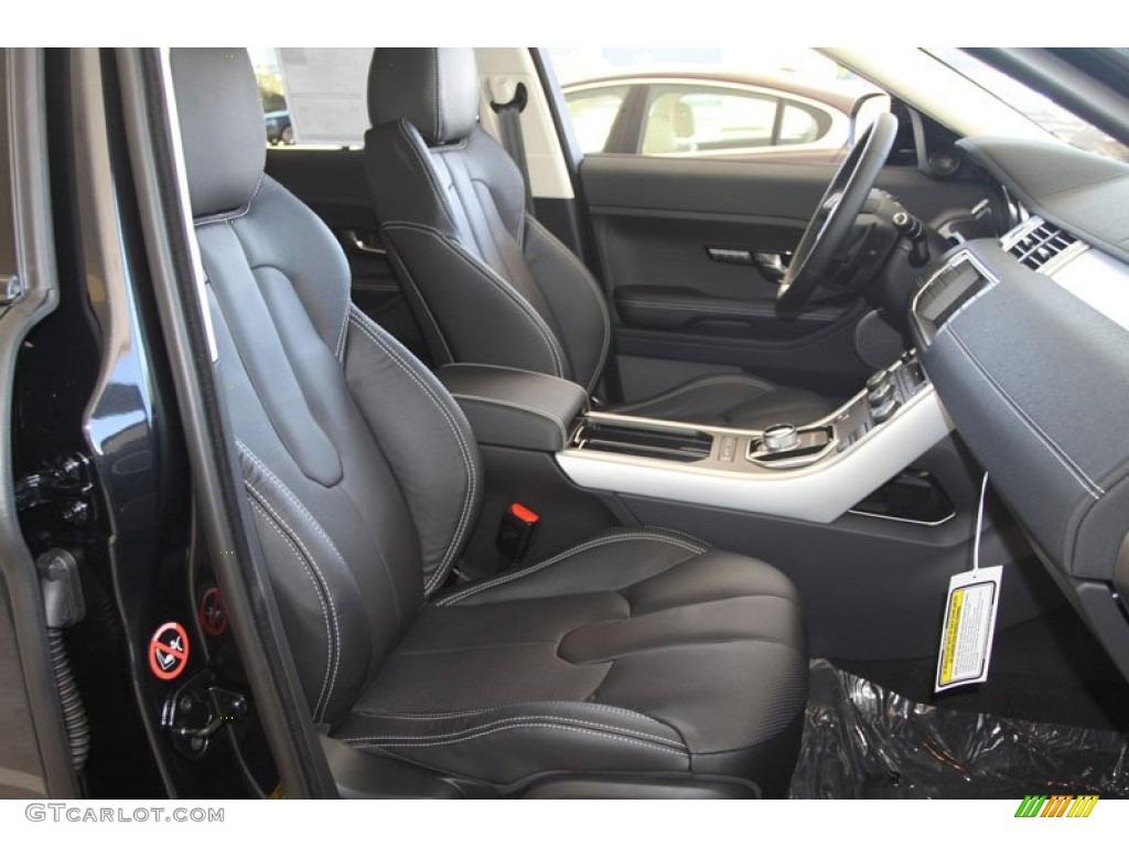 Dynamic Ebony/Cirrus Interior 2012 Land Rover Range Rover Evoque Dynamic Photo #56917901