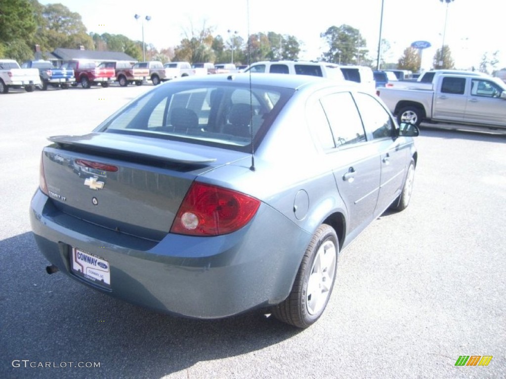 2007 Cobalt LT Sedan - Blue Granite Metallic / Gray photo #5