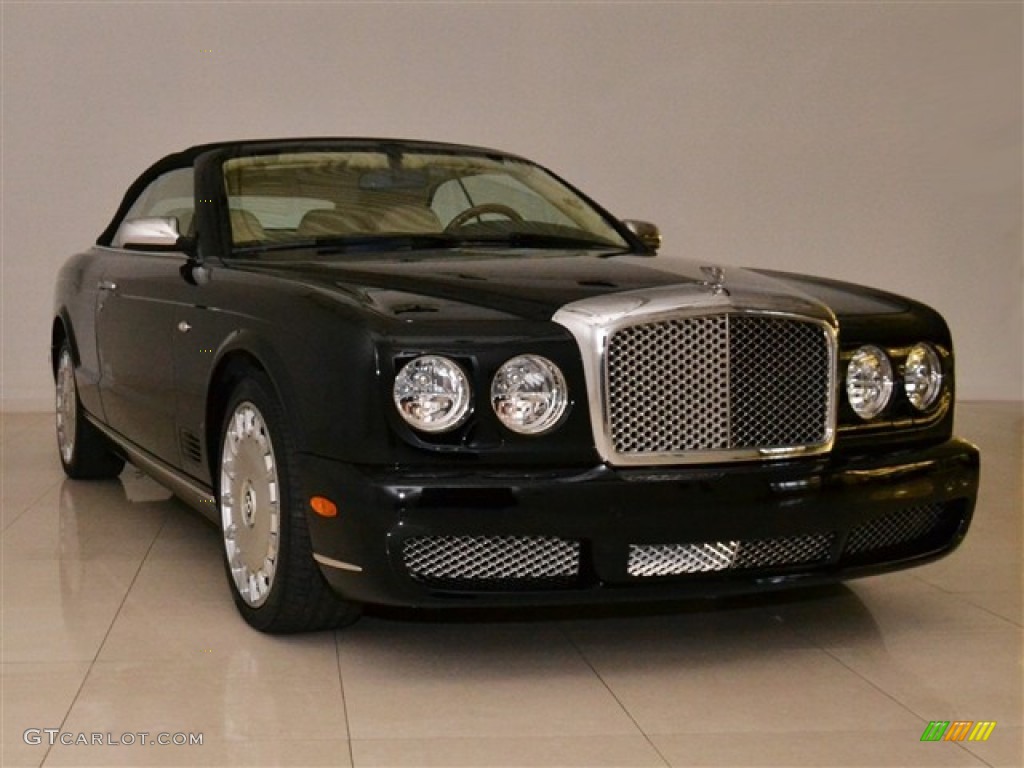 Beluga Black 2009 Bentley Azure Standard Azure Model Exterior Photo #56919484