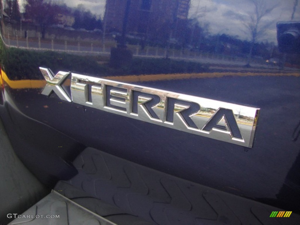 2010 Xterra S 4x4 - Navy Blue Metallic / Gray photo #8