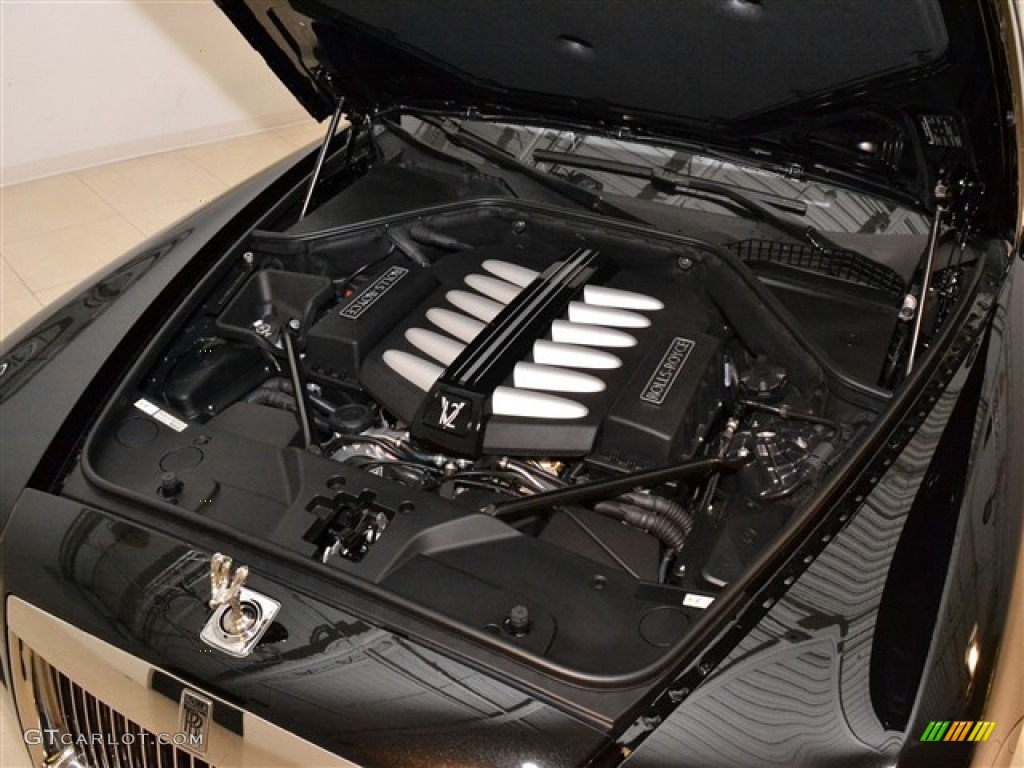 2011 Rolls-Royce Ghost Standard Ghost Model 6.6 Liter DI Twin-Turbocharged DOHC 48-Valve VVT V12 Engine Photo #56920117