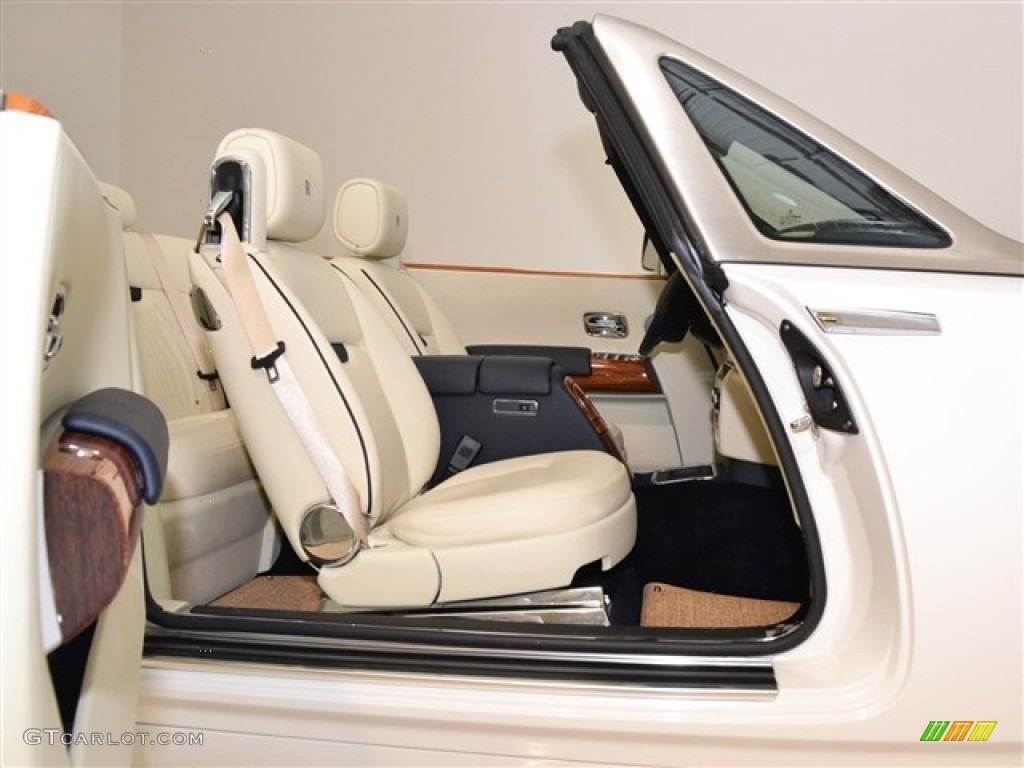 Creme Light/Navy Blue Interior 2011 Rolls-Royce Phantom Drophead Coupe Photo #56920348