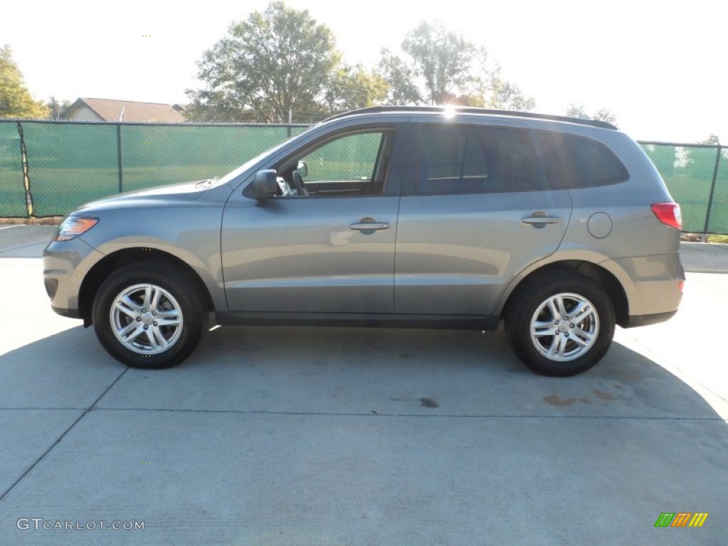 2011 Santa Fe GLS - Mineral Gray / Gray photo #6