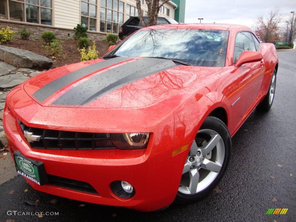 Inferno Orange Metallic Chevrolet Camaro Lt Coupe Photo Gtcarlot Com Car