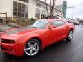Inferno Orange Metallic - Camaro LT Coupe Photo No. 2