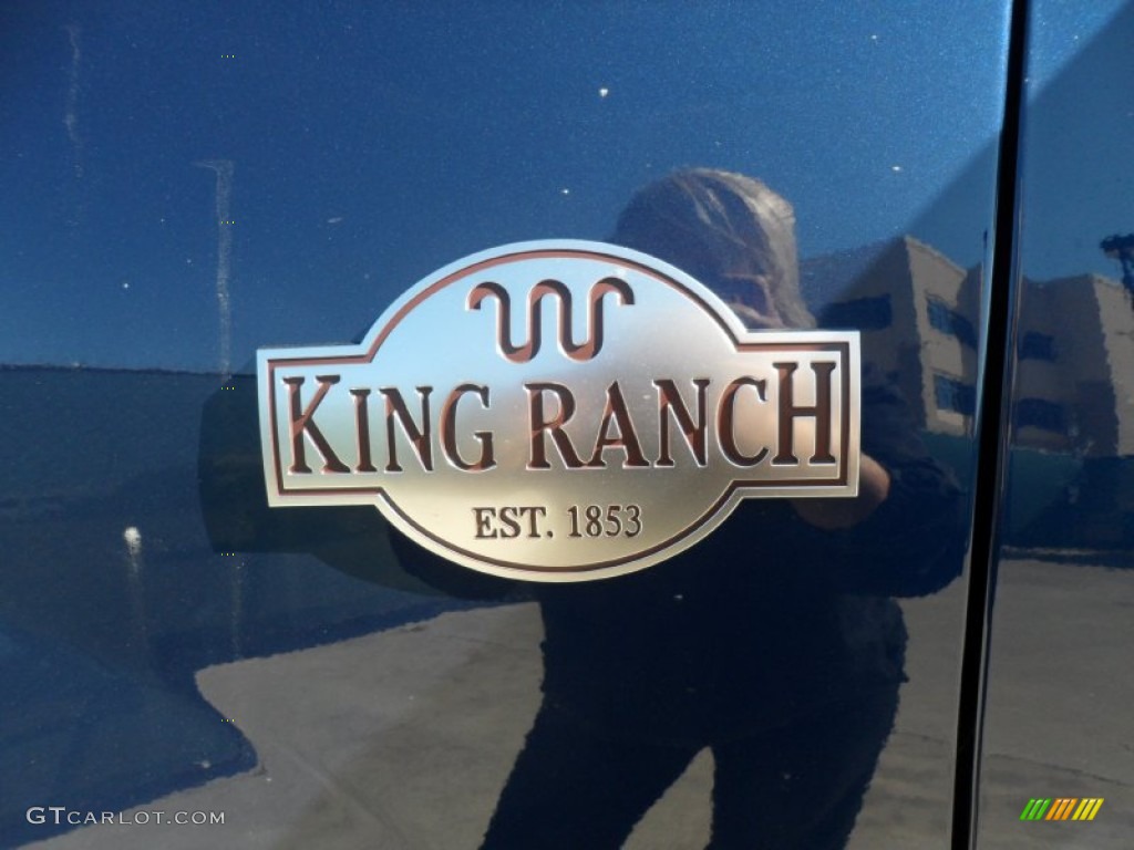 2012 Expedition King Ranch - Dark Blue Pearl Metallic / Chaparral photo #12