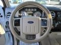 2010 Oxford White Ford F250 Super Duty Lariat SuperCab 4x4  photo #6