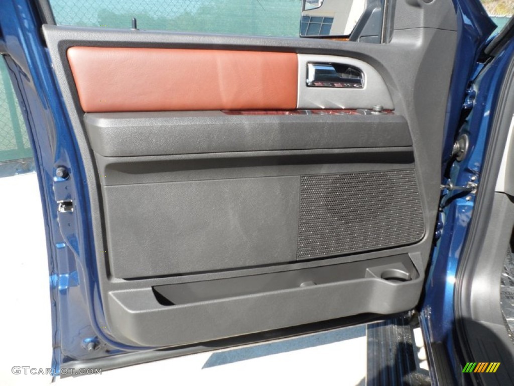 2012 Ford Expedition King Ranch Chaparral Door Panel Photo #56921674