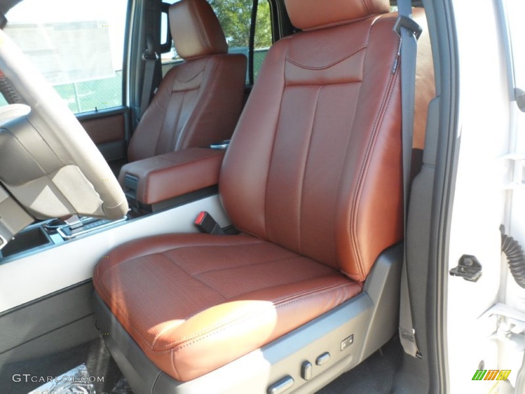 Chaparral Interior 2012 Ford Expedition EL King Ranch 4x4 Photo #56921944