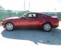 2012 Red Candy Metallic Ford Mustang V6 Premium Coupe  photo #6