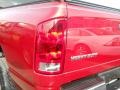 2006 Inferno Red Crystal Pearl Dodge Ram 3500 Laramie Quad Cab 4x4  photo #8