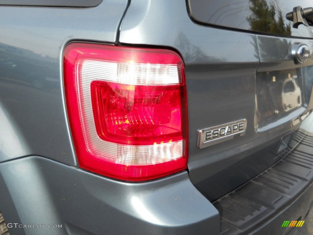 2010 Escape XLT V6 4WD - Steel Blue Metallic / Stone photo #7