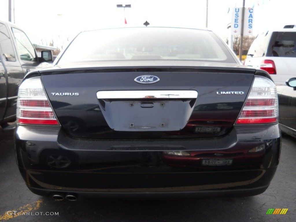 2008 Taurus Limited - Dark Ink Blue Metallic / Black photo #3