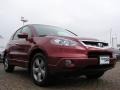 2007 Moroccan Red Pearl Acura RDX   photo #7