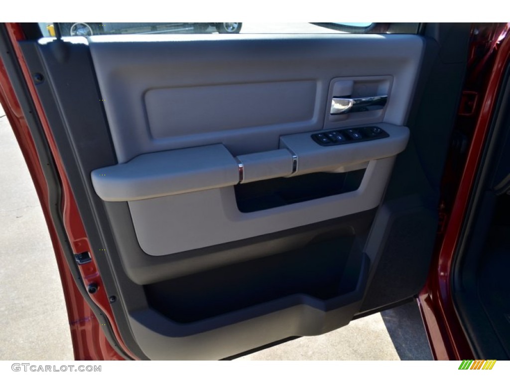 2011 Ram 1500 SLT Quad Cab - Deep Cherry Red Crystal Pearl / Dark Slate Gray/Medium Graystone photo #13