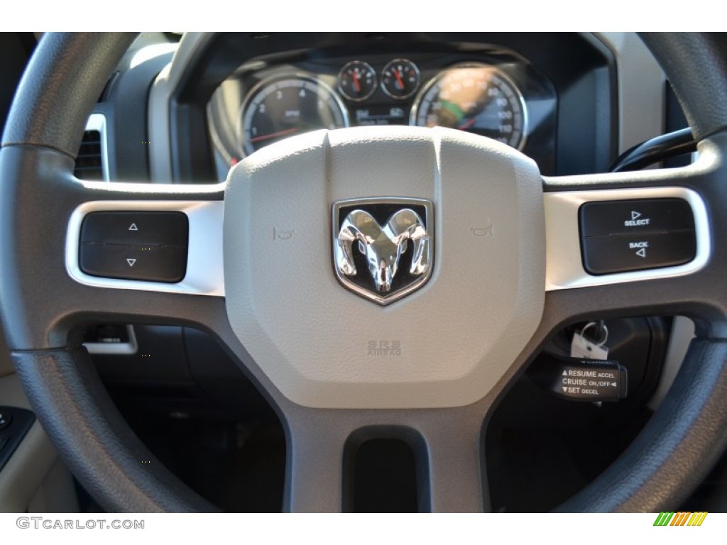 2011 Ram 1500 SLT Quad Cab - Deep Cherry Red Crystal Pearl / Dark Slate Gray/Medium Graystone photo #19