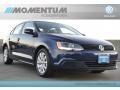 2012 Tempest Blue Metallic Volkswagen Jetta SE Sedan  photo #1