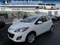 2012 Crystal White Pearl Mica Mazda MAZDA2 Touring  photo #1