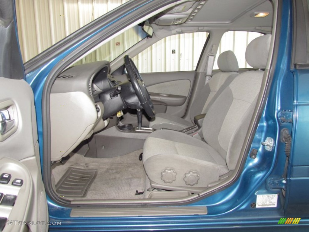 2002 Sentra SE-R - Vibrant Blue Metallic / Stone photo #8