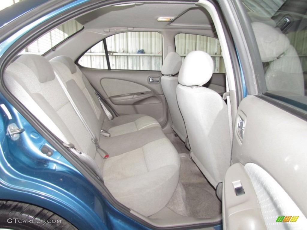 2002 Sentra SE-R - Vibrant Blue Metallic / Stone photo #10