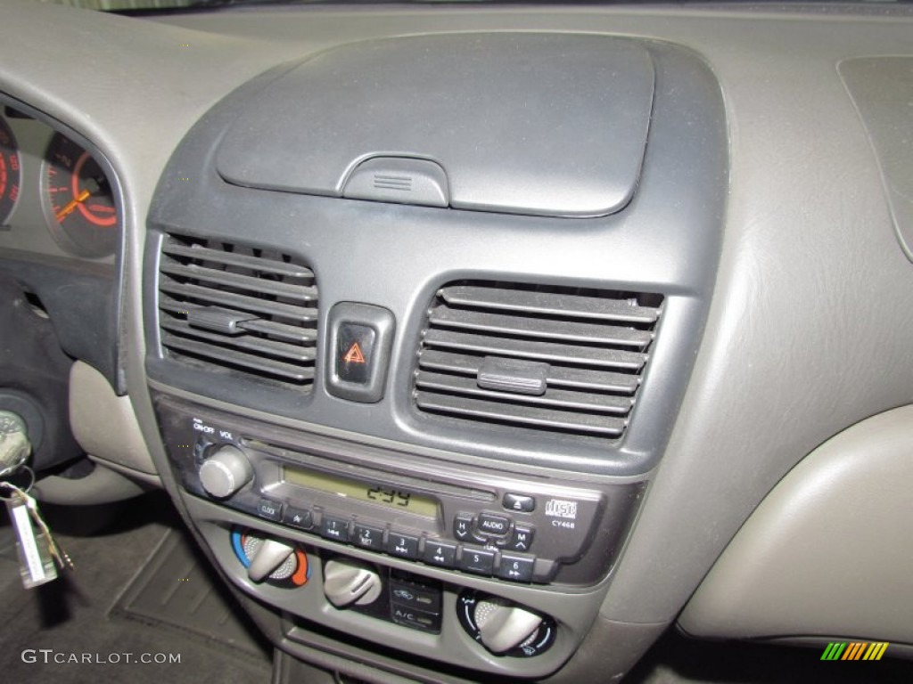 2002 Sentra SE-R - Vibrant Blue Metallic / Stone photo #15