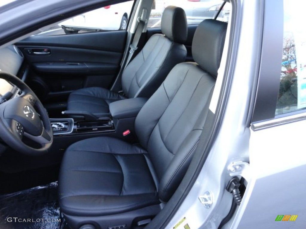 Black Interior 2012 Mazda MAZDA6 i Grand Touring Sedan Photo #56929948