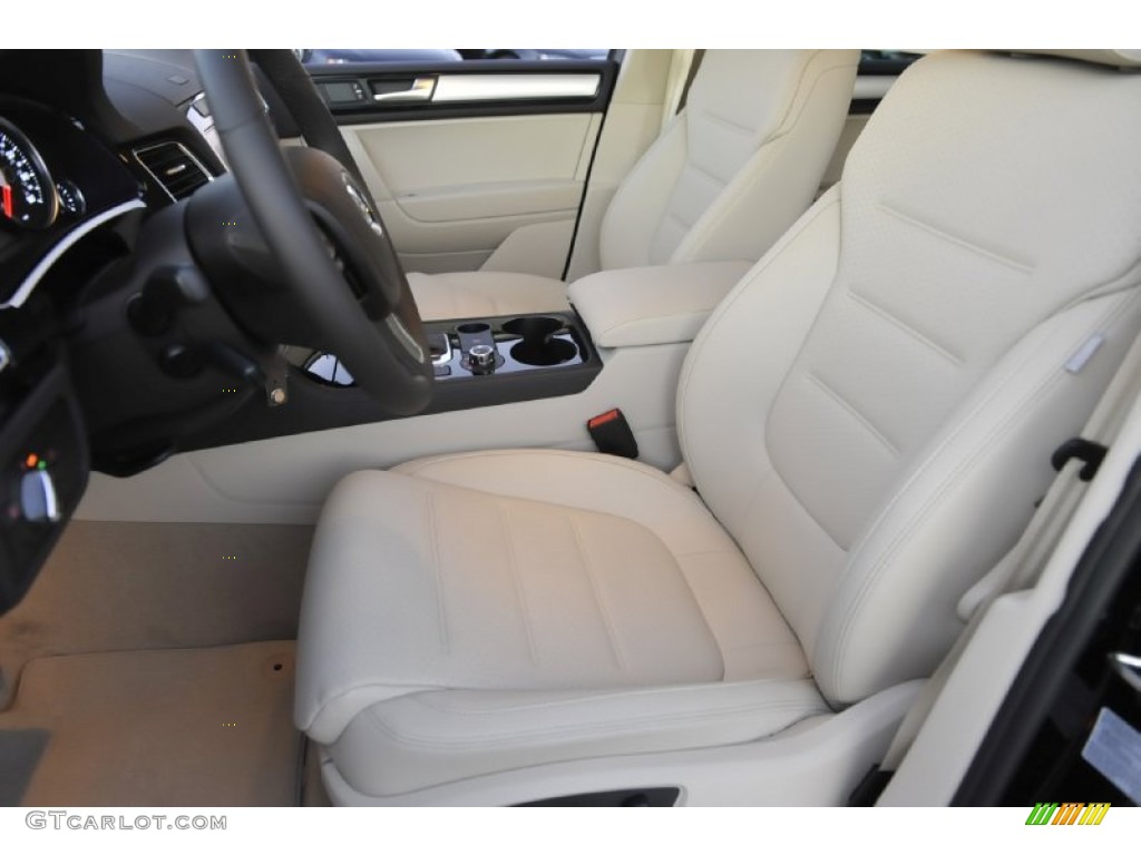 Cornsilk Beige Interior 2012 Volkswagen Touareg VR6 FSI Sport 4XMotion Photo #56930164